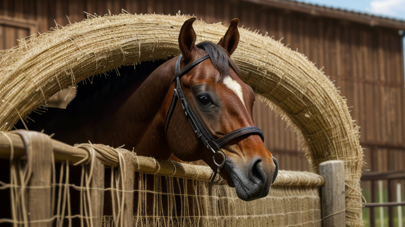 establo ventilado limpio