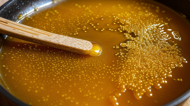 Miel natural para niños